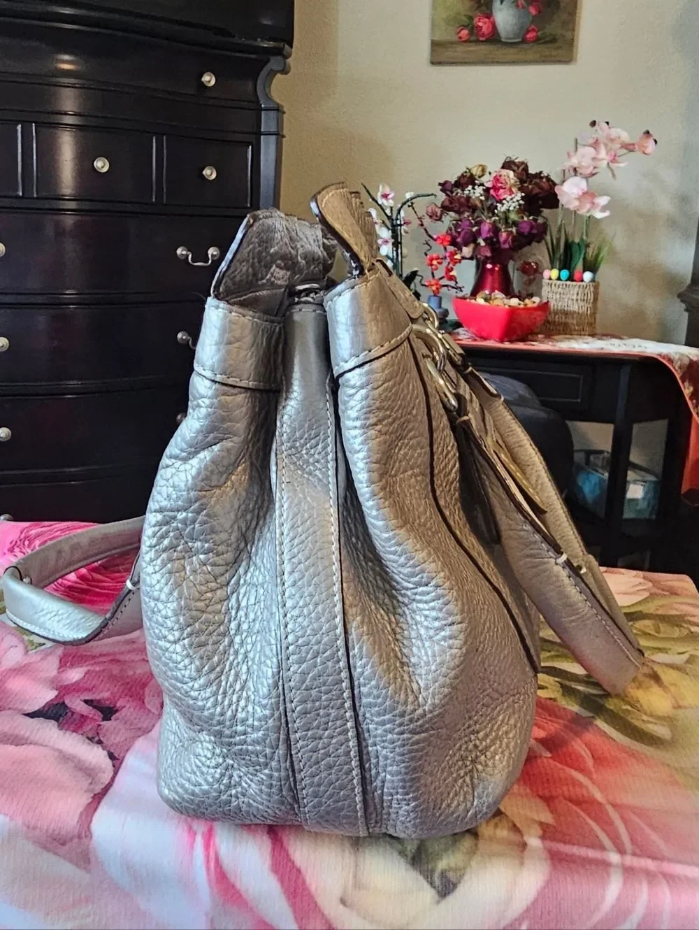 Coach stylish metallic